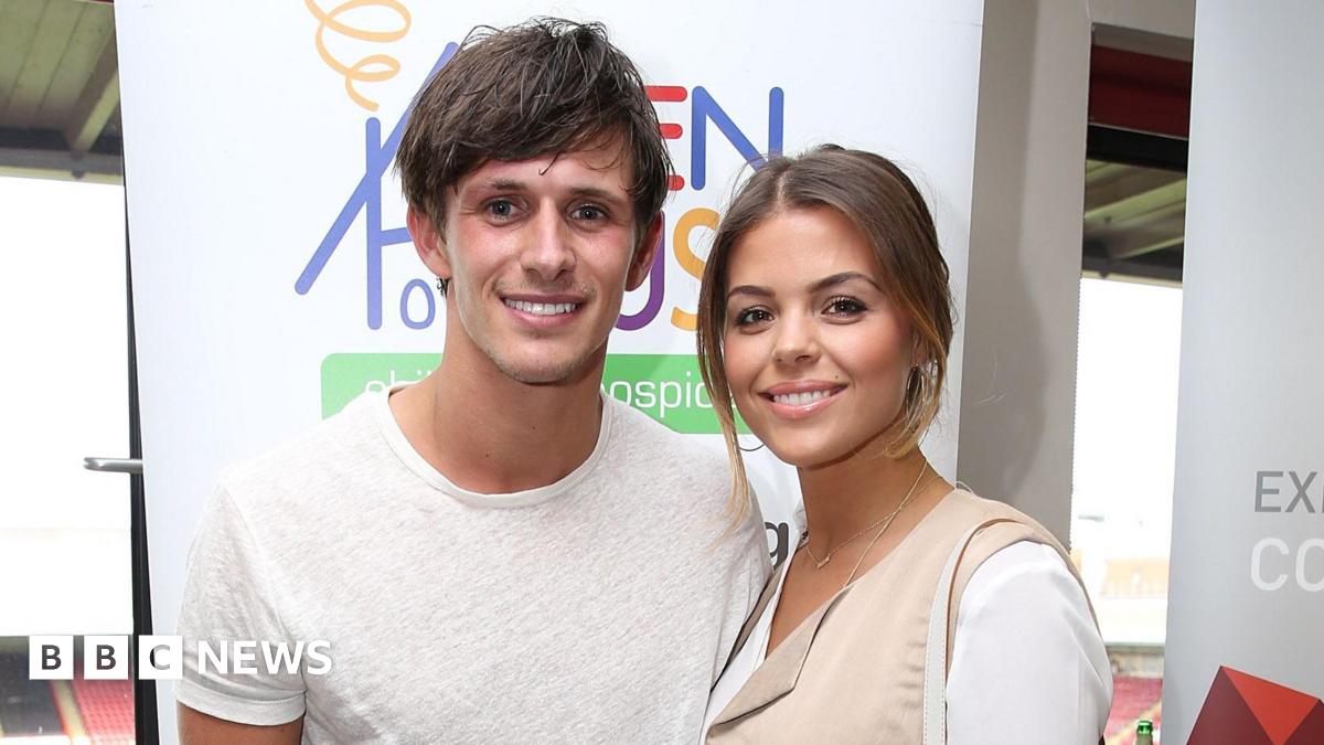 Jake Hall and Chloe Lewis attend a Charity football match at Leyton Orient Matchroom Stadium on May 17, 2015