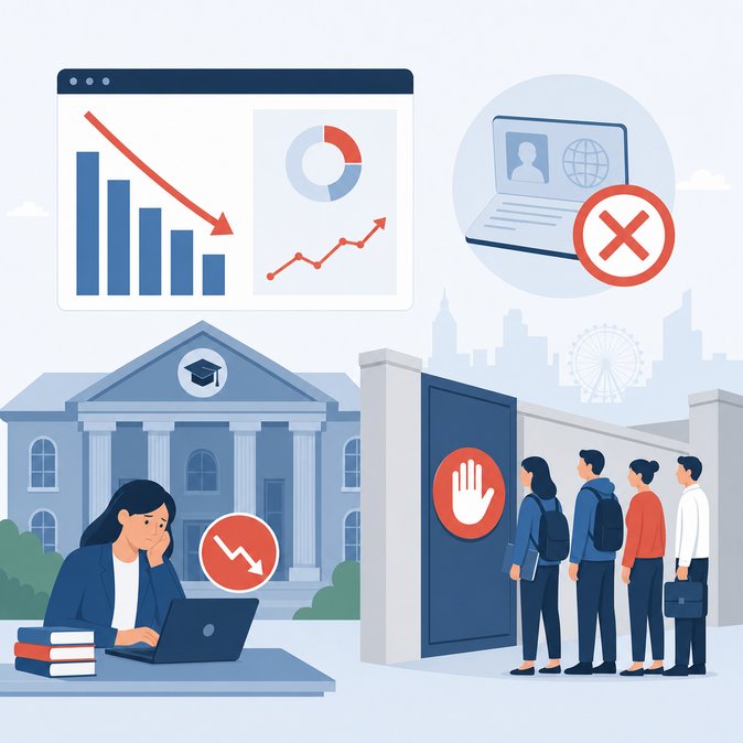 UK issues 32% fewer sponsored study visas in Q1 2026 as refusal rates climb
