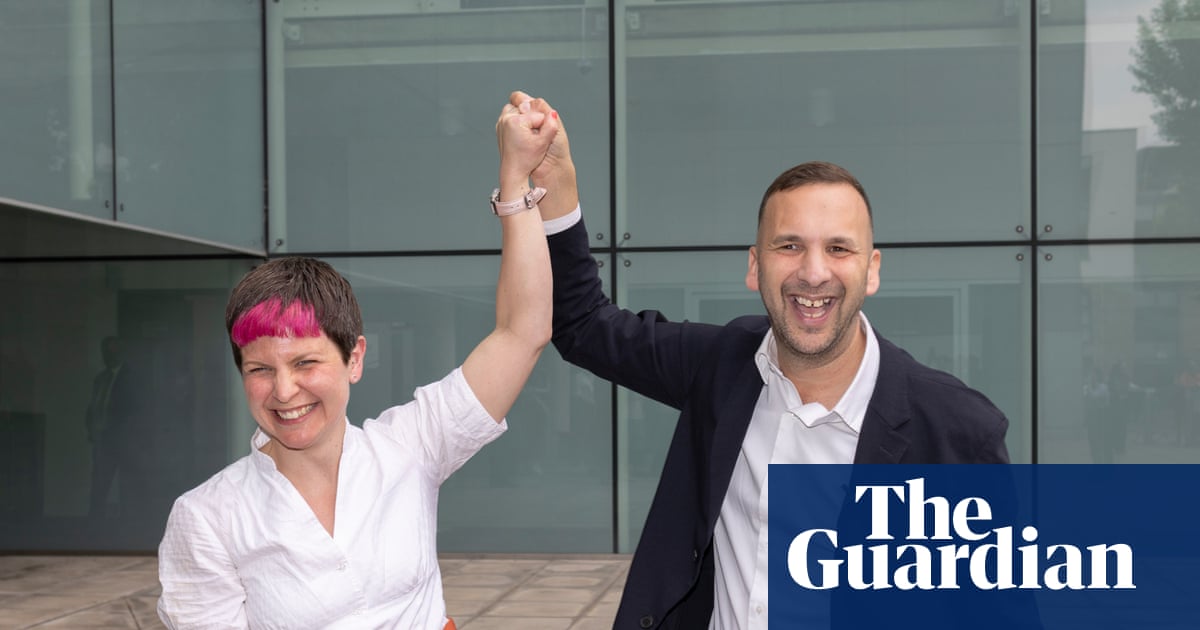 Zack Polanski declares two-party politics dead after Hackney mayoral win | Local elections 2026
