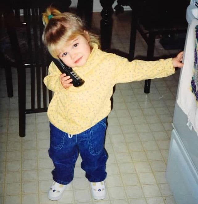 Ashley when she was younger