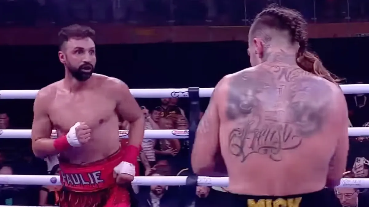 American boxer treated after fight brands NHS staff ‘animals’