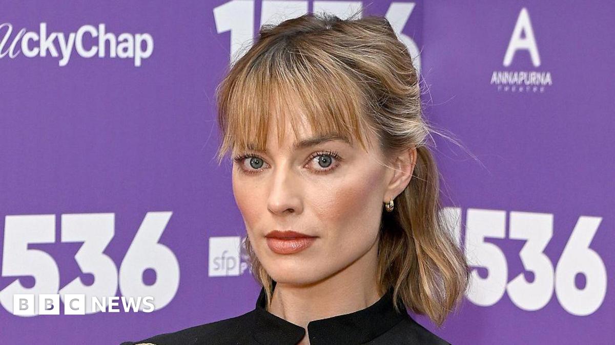 Margot Robbie attends the "1536" West End Opening Night at The Ambassadors Theatre on May 12, 2026 in London, England.