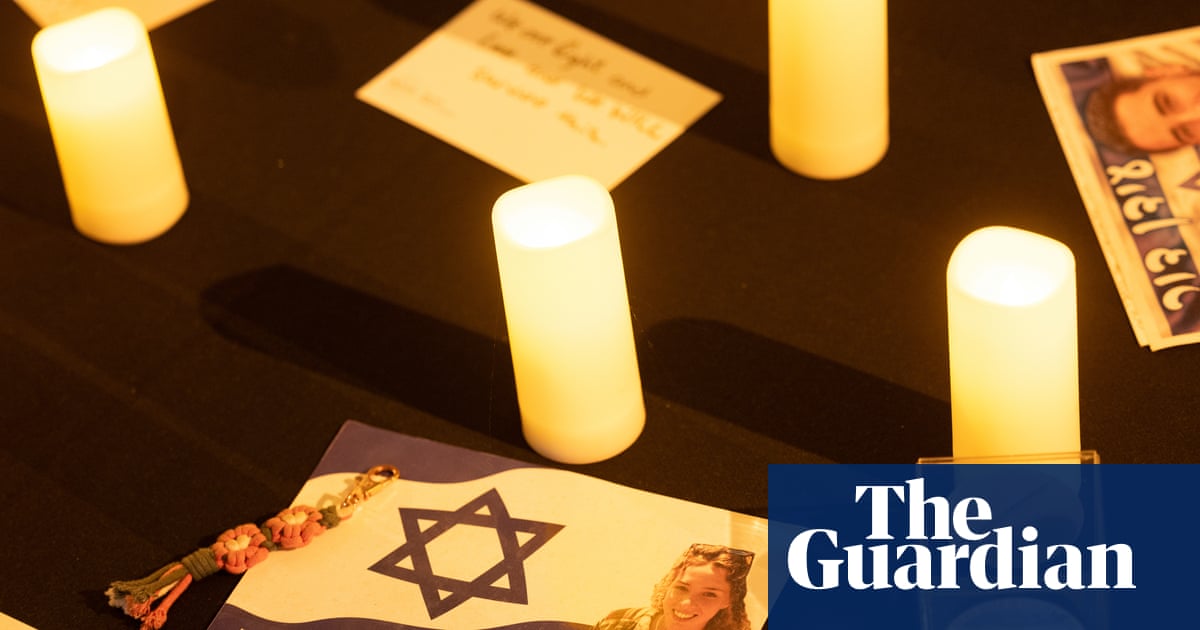 ‘Come in for one minute’: exhibition showing horrors of 7 October attacks opens in London | London
