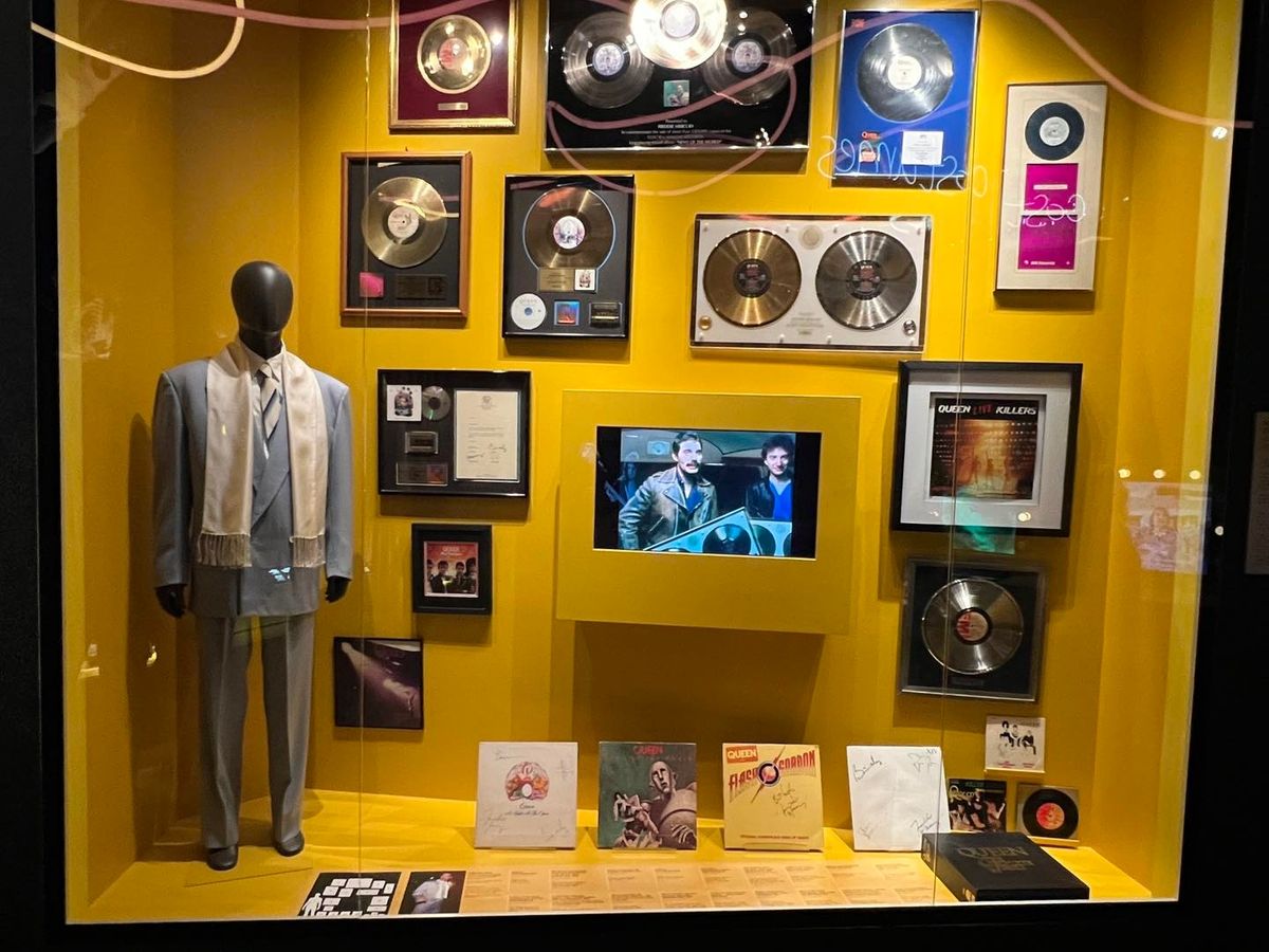 There are so many amazing artefacts on show at the World of Freddie exhibition