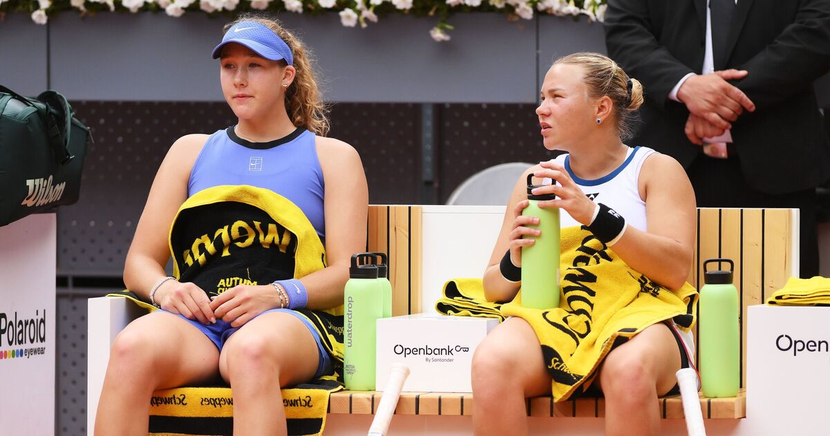 Mirra Andreeva loses two finals in 24 hours and calls out her team during speech | Tennis | Sport
