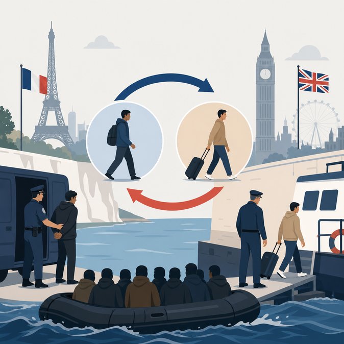 UK-France ‘One-In, One-Out’ Channel Returns Scheme Extended to October