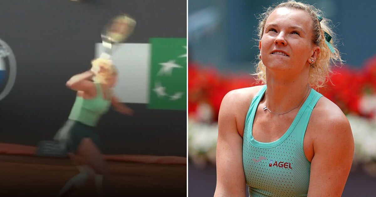 Tennis star faces racket throw fine after blowing nine match points | Tennis | Sport