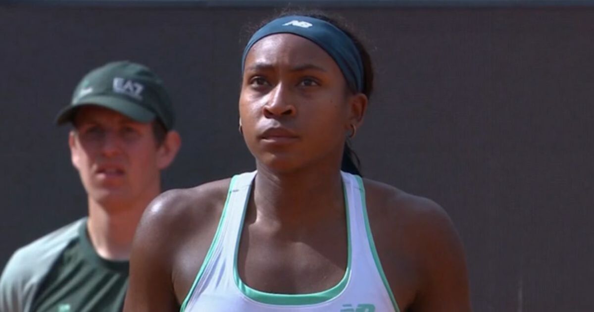 Coco Gauff halts match for medical emergency as Italian Open umpire makes announcement | Tennis | Sport