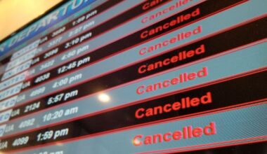 Major airlines cancel 366 flights and reschedule almost 3,000 more | Travel News | Travel