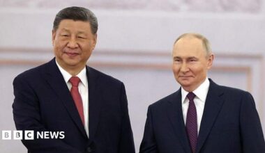 Putin to meet Xi in China days after Trump visit - follow live
