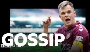 Hearts striker Lawrence Shankland