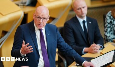 First Minister's Questions: Peter Murrell's embezzlement conviction raised at first FMQs of new parliament term