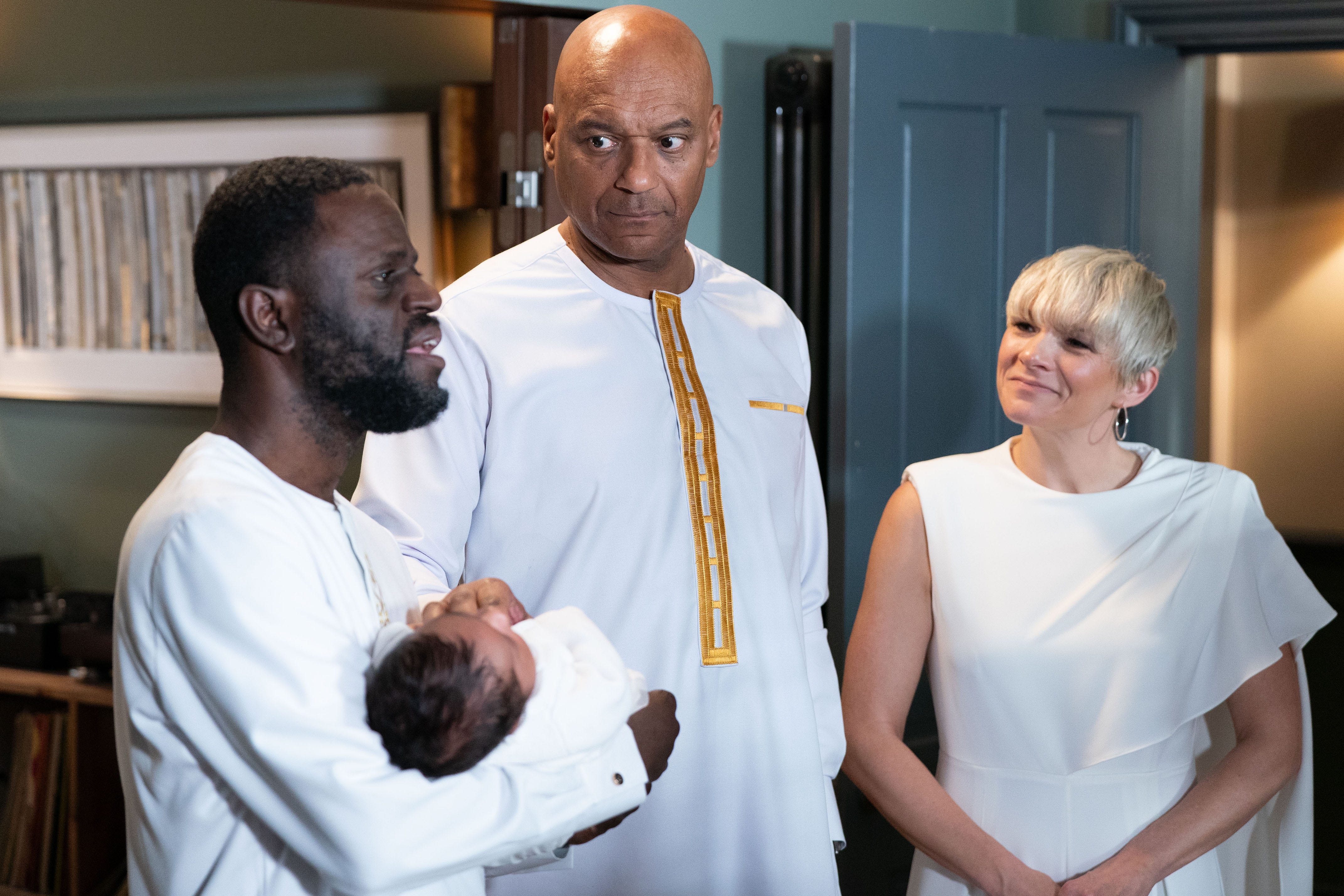 kojo asare, george knight, nicola mitchell, eastenders