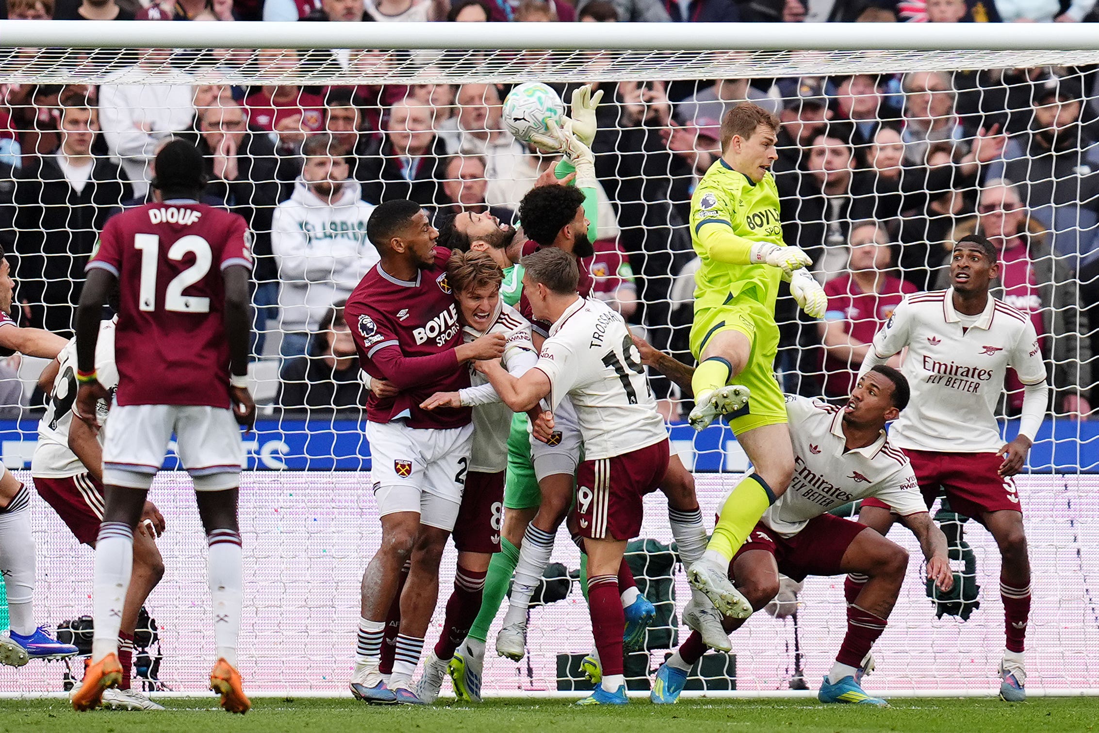 West Ham are contacting PGMO over their concerns regarding the decision to disallow a Callum Wilson equaliser against Arsenal