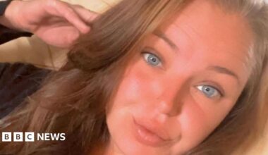 A close-up of Saffron Cole-Nottage. She has brown hair and blue eyes. It is a selfie-style shot.
