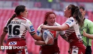 Women's Challenge Cup Final LIVE: Wigan Warriors vs St Helens - TV coverage, live text updates, scores & radio commentary