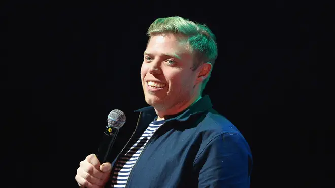 Comedian Rob Beckett presents a TV show with Traitors co-star Romesh Ranganathan.