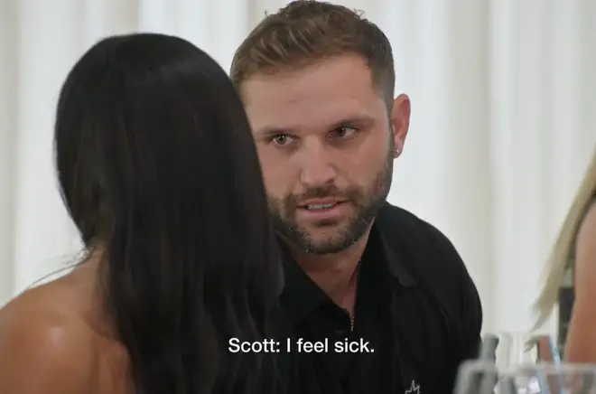 Scott did not want to be on a date with someone else