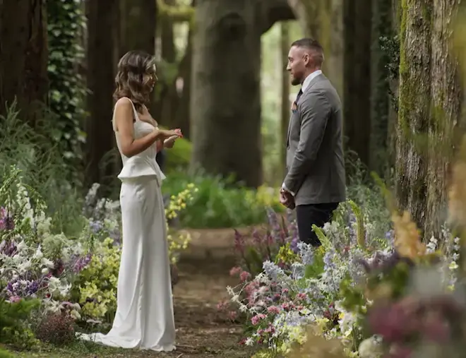 MAFS Danny and Bec pictured at Final Vows.