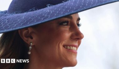 Catherine, Princess of Wales, wearing a hat, March 2026