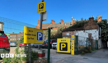 Garden Street car park in Leicester