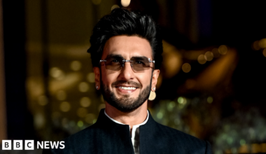 Bollywood actor Ranveer Singh attends the celebrations for the third anniversary of the Nita Mukesh Ambani Cultural Centre in Mumbai on April 3, 2026.