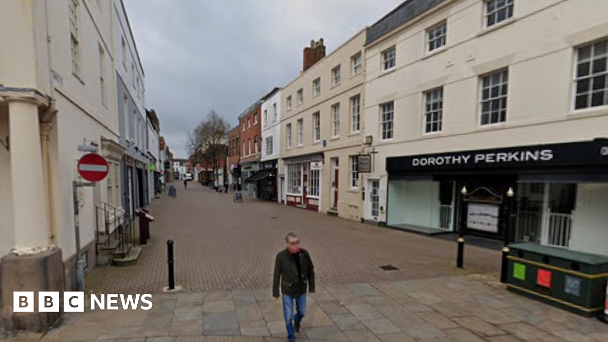 A Google street view image of Market Street in Lichfield where the attack took place