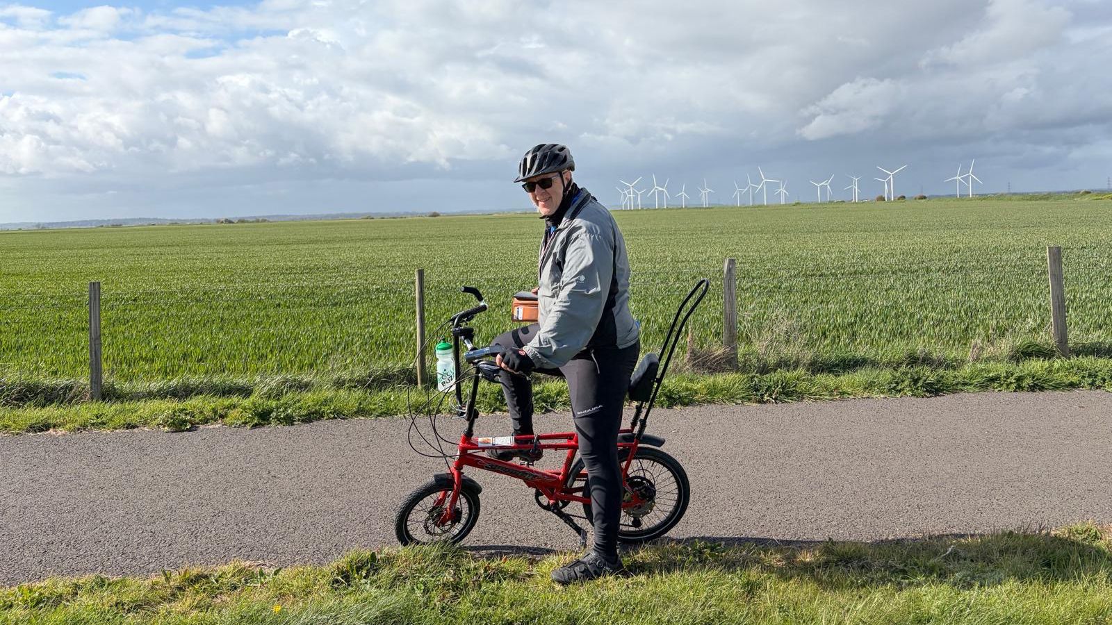 Tim Bright on his Raleigh Chopper