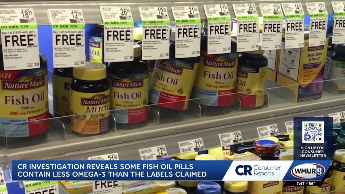 Consumer Reports tests fish oil supplements