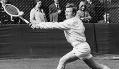 British tennis star of the 1950s