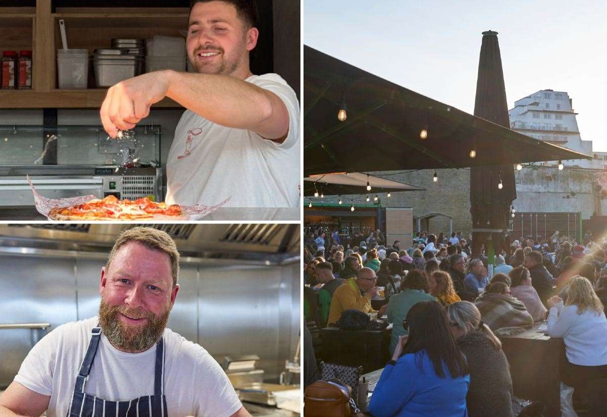 Folkestone Harbour Arm records busiest weekend ever as UK heatwave drives surge in sales