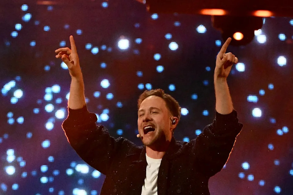 Slovenian performer Klemen failed to make it to the final in 2025 (AFP/Getty)