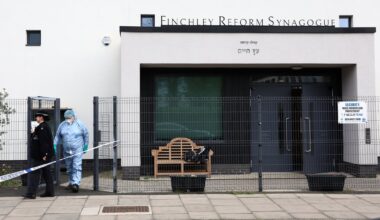 UK police make third arrest over attempted arson on London synagogue last month