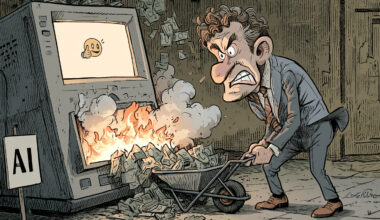 AI burning money
