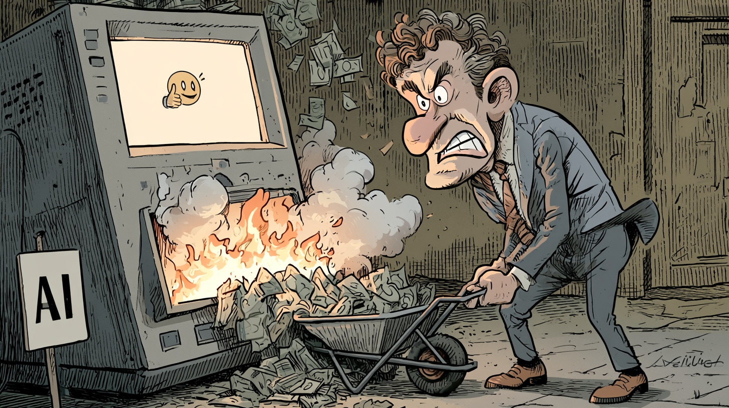 AI burning money AI burning money