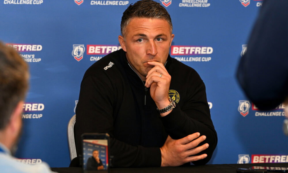 Warrington Wolves' boss Sam Burgess shares future update amid off-contract status