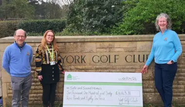 York golf club raises thousands of pounds for youth charity | YorkMix