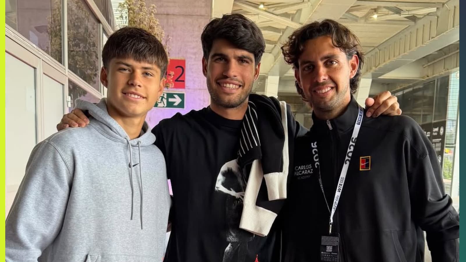 Carlos Alcaraz posts one word message in his support of his brother after watching him win
