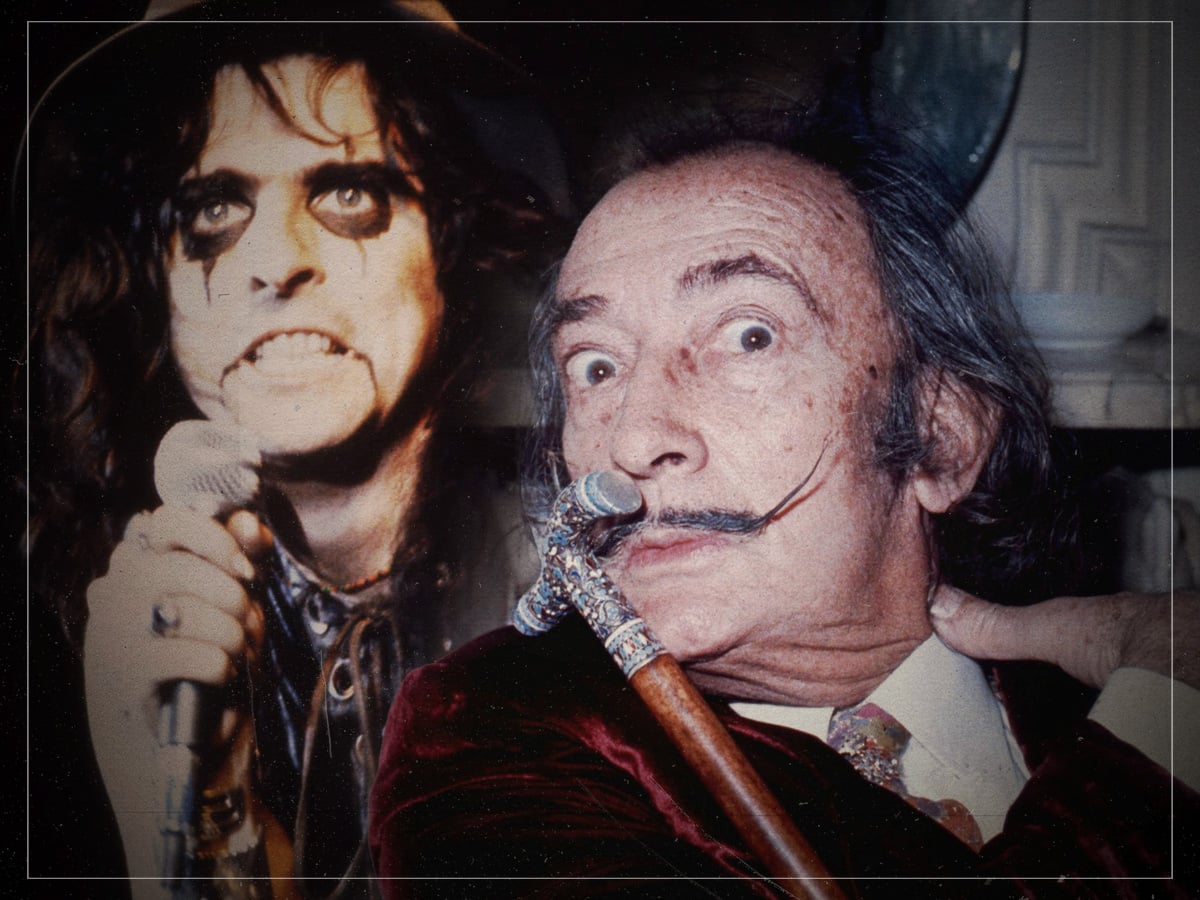 When Salvador Dalí turned Alice Cooper's brain into art