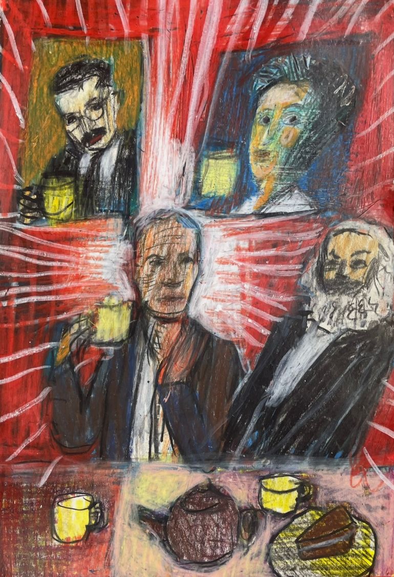 Anti Zionist Tea Party [Matthew Collings]