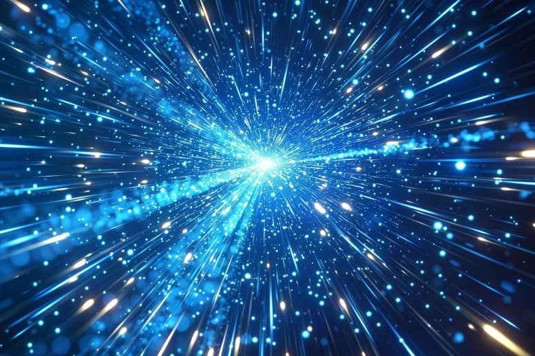 Astronomy Light Speed Dazzling Art