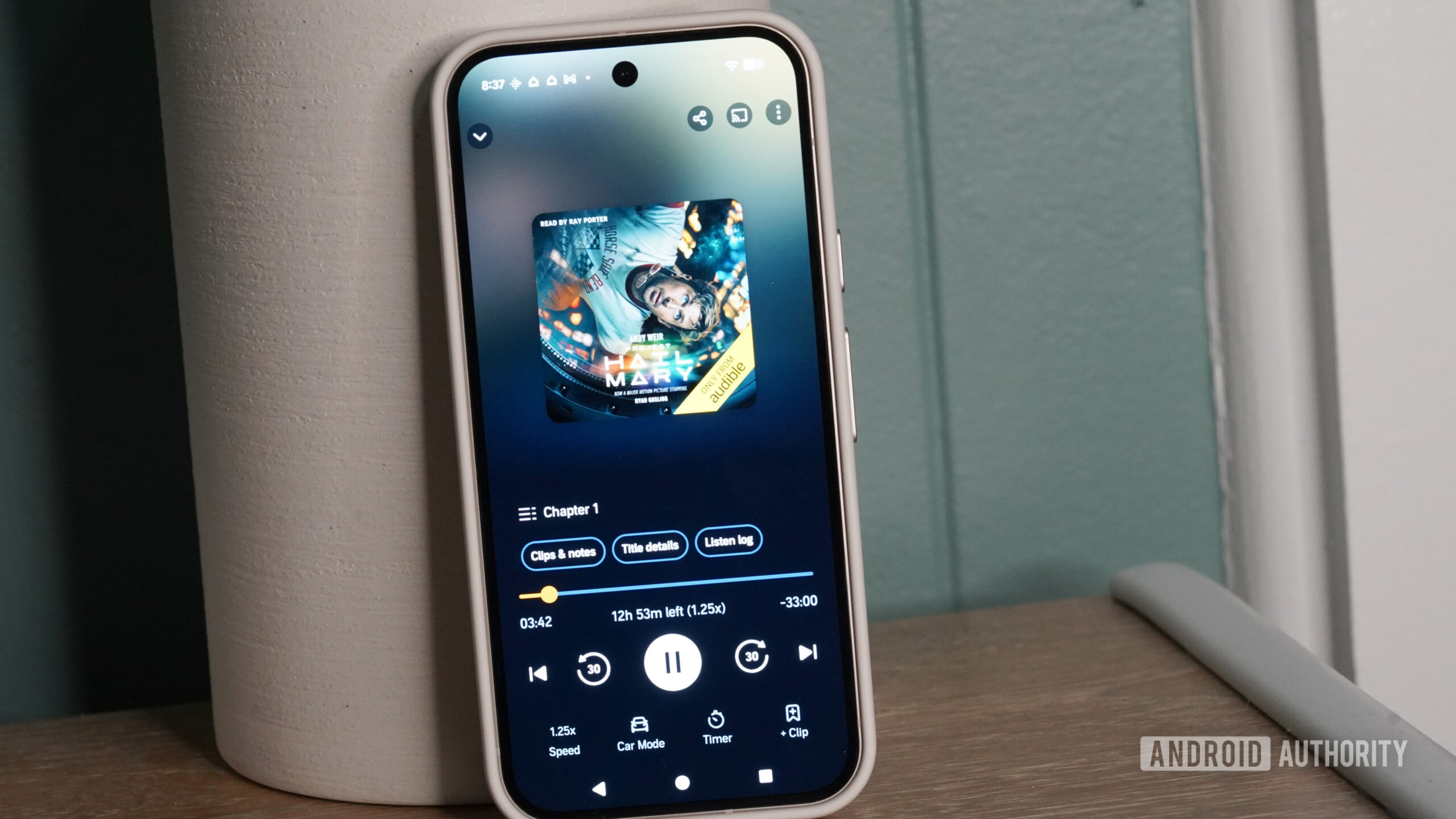Audible App Player Screen Audible App Player Screen