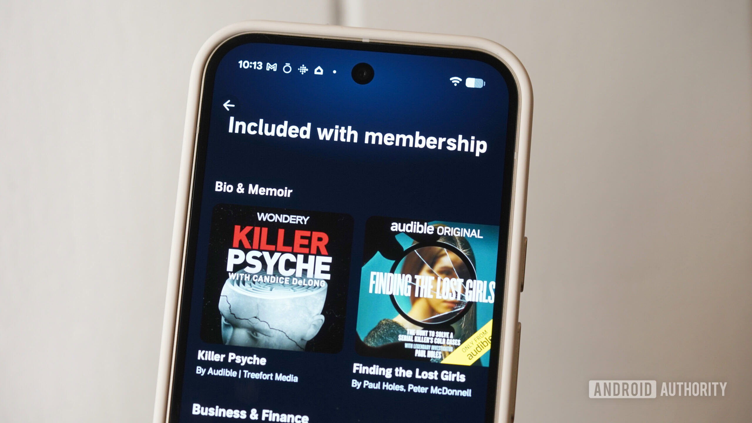 Audible plus catalog The Audible app also features a catalog of free audiobooks for members.