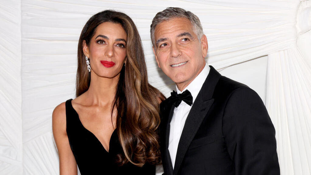George and Amal Clooney (Photo: Dia Dipasupil/Getty Images) ג'ורג' קלוני אמל קלוני