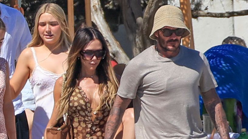 Victoria and David Beckham Switch Up Their Style For Summer Vacation