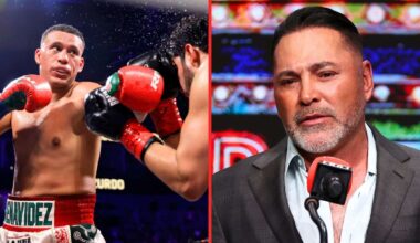 Oscar De La Hoya sums up David Benavidez’s ability after Ramirez KO title win