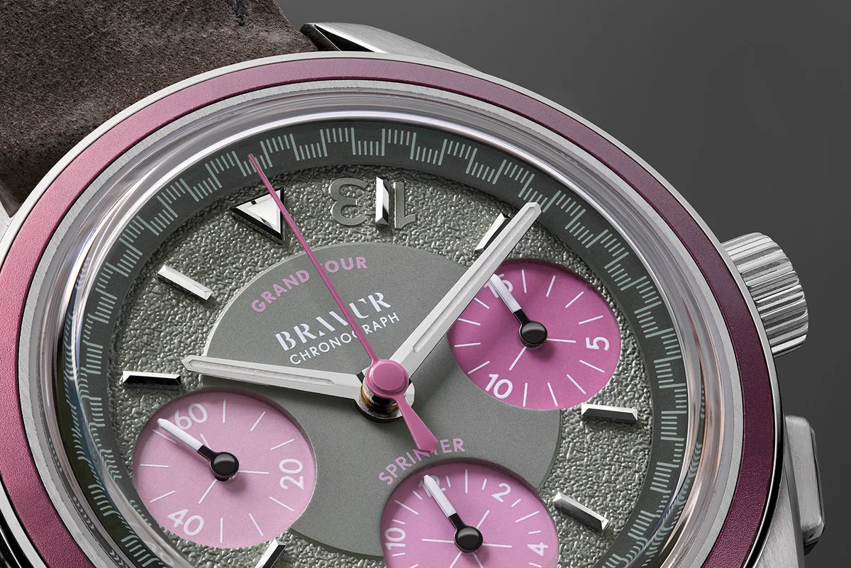 Bravur Grand Tours Sprinter watch.