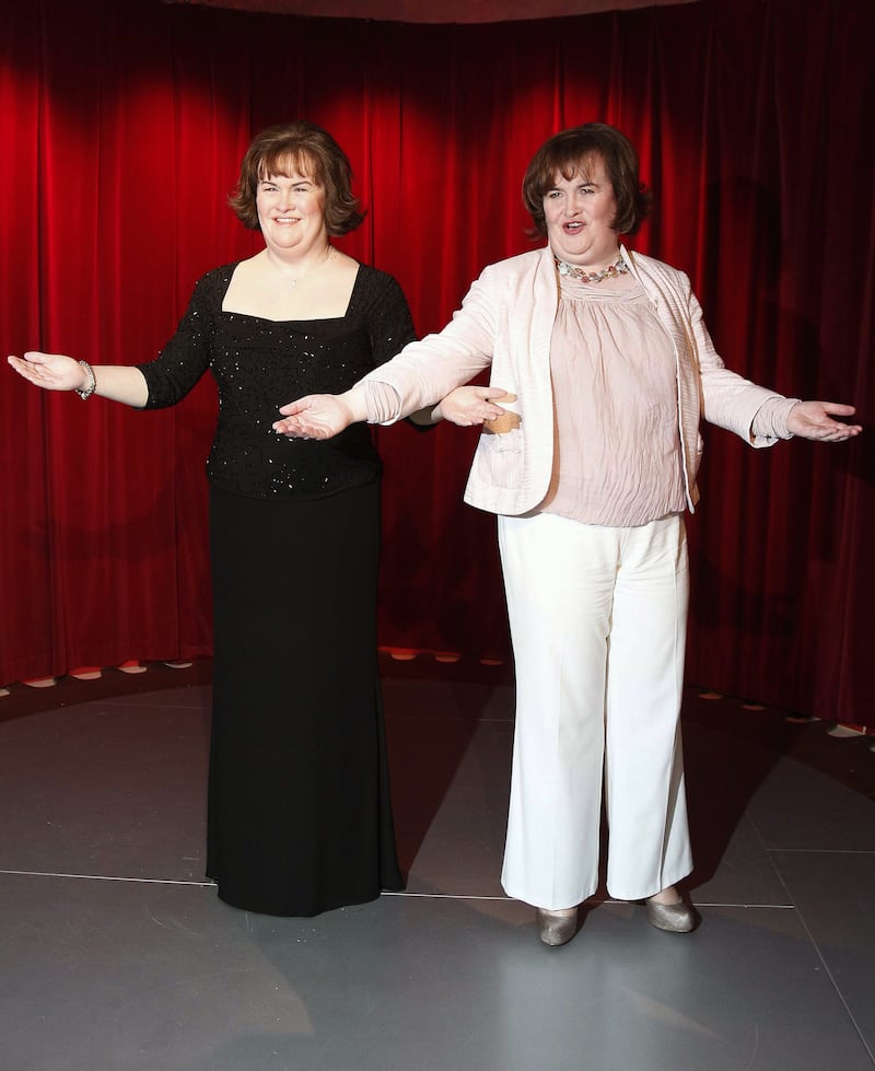 In 2011, Susan Boyle received her own waxwork model at Madame Tussauds in Blackpool, England.
