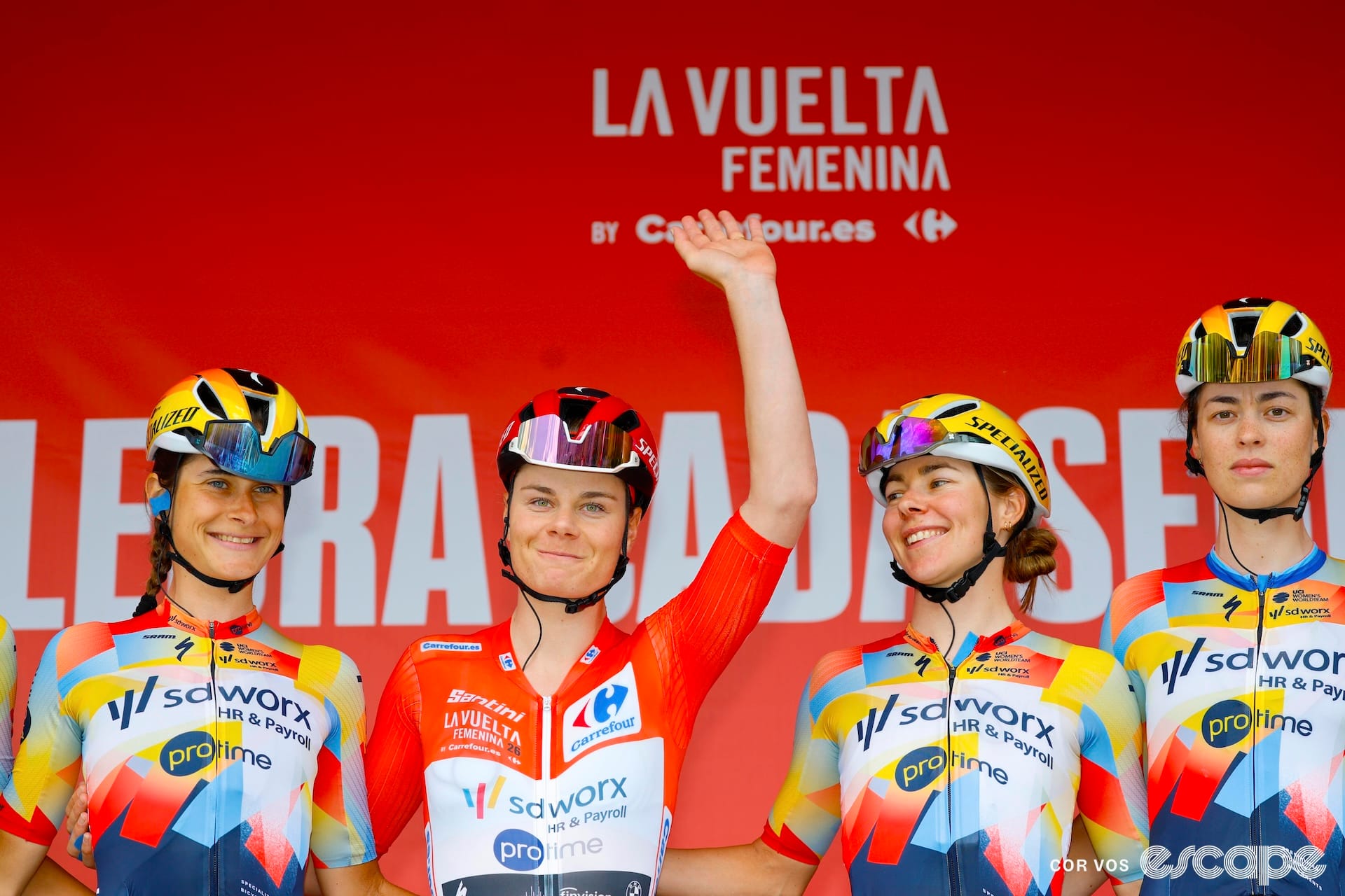 One minute, 28 riders, two savage climbs: The Vuelta Femenina is about to explode