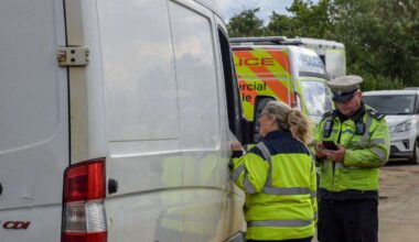 Multiagency operation targeting illegal waste carriers in Clenchwarton sees notices issued and advice given